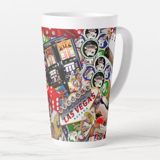Las VegasIcons - Gamblers Delight Milchtasse (Rechte Ecke)