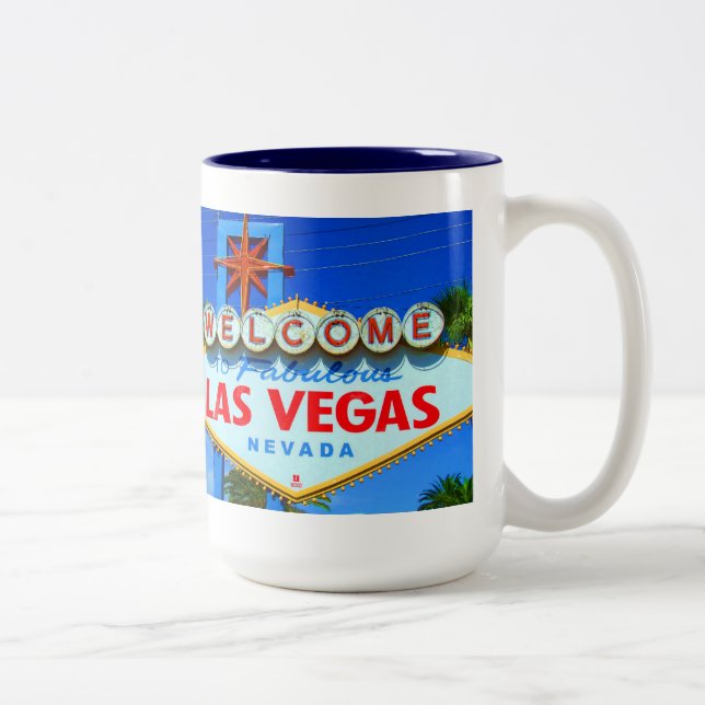 Las- VegasTasse Zweifarbige Tasse (Rechts)