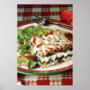 Lasagna Dinner Poster