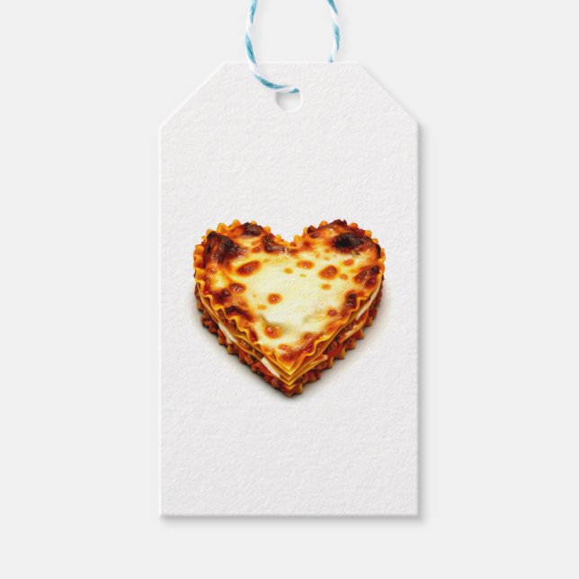 Lasagna Heart Geschenkanhänger (Vorderseite)