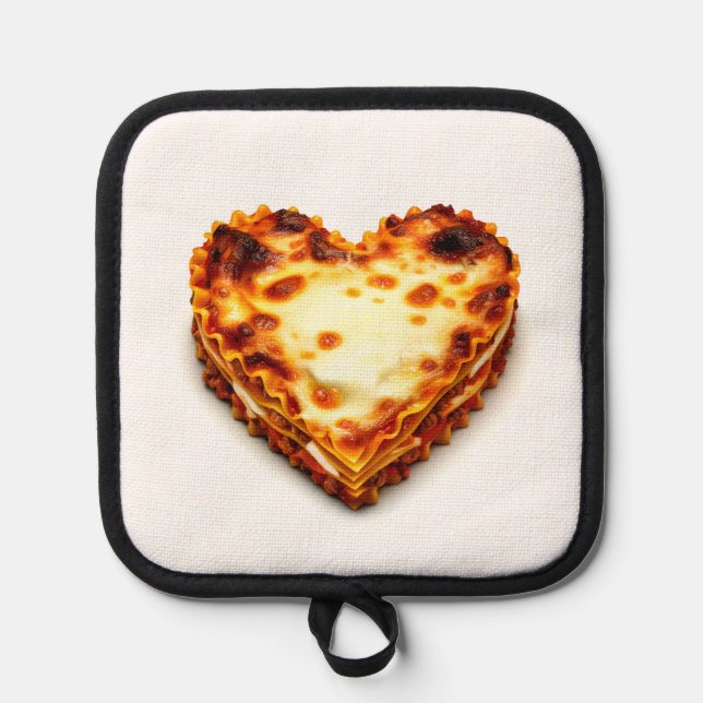 Lasagna Heart Topflappen (Vorderseite)