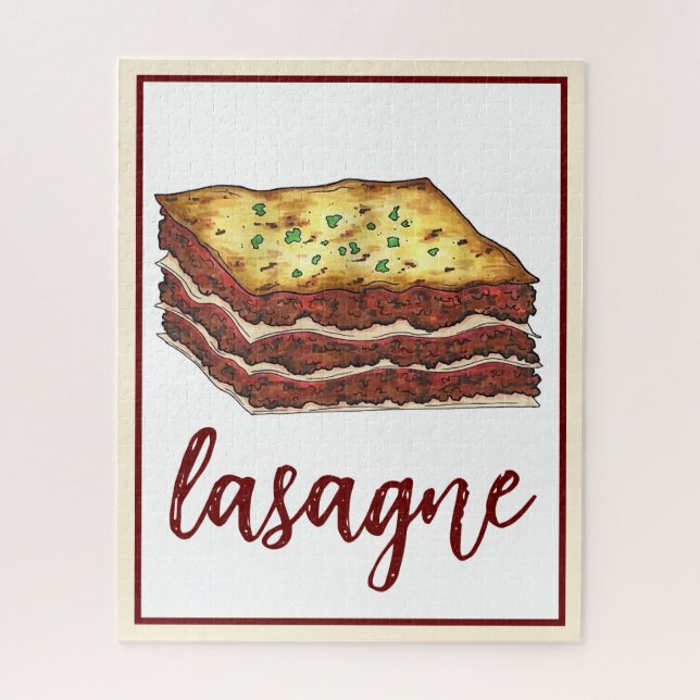 Lasagna Lasagna Italienische Küche (Vertikal)