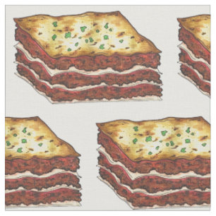 Lasagna Pasta Italien Italienisches amerikanisches Stoff