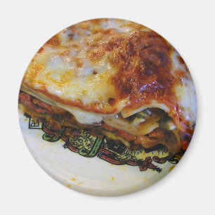 Lasagne-Nahrung Magnet