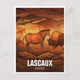 Lascaux Cave Dordogne Frankreich Reisen Postkarte