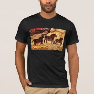 Lascaux Felsen-Kunst T-Shirt