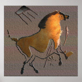 Lascaux Horse Poster
