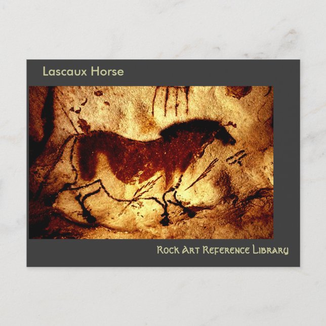 Lascaux Horse Postkarte (Vorderseite)
