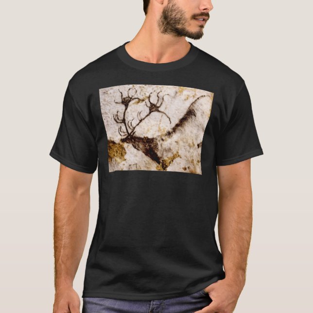 Lascaux Megaceros Deer Classic T - Shirt (Vorderseite)