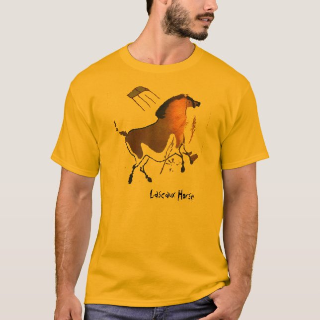 Lascaux Pferd T-Shirt (Vorderseite)