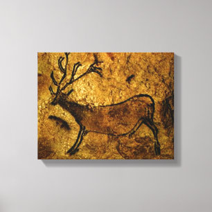 Lascaux prähistorische Höhlen-Malerei der Leinwanddruck