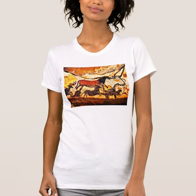 Lascaux Rock Art T-Shirt (Vorderseite)
