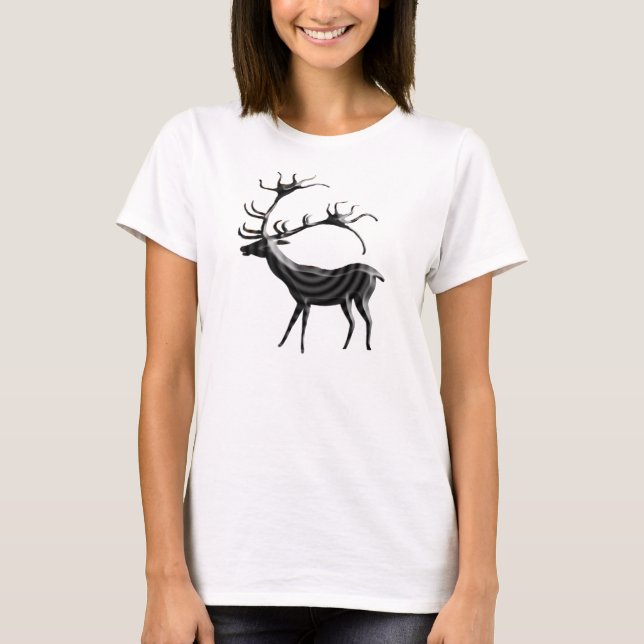 Lascaux Rotwild T-Shirt (Vorderseite)