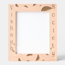 Laser Etched Picture Frame Vishnuh-Genootschap