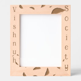 Laser Etched Picture Frame Vishnuh-Genootschap Geätzte Rahmen