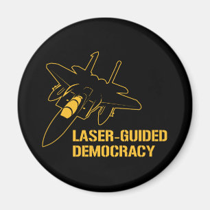Laser - geführte Demokratie/Frieden durch Magnet