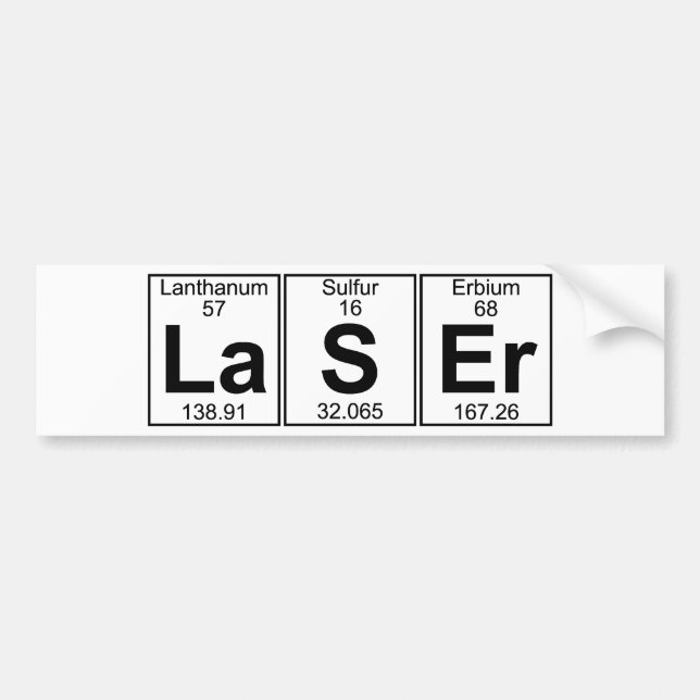 Laser (Laser) - voll Autoaufkleber (Vorne)