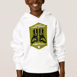 Laser-Tag-Kampfeinsatz Kinder Hoodie