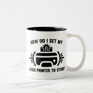 Laserdrucker Zweifarbige Tasse