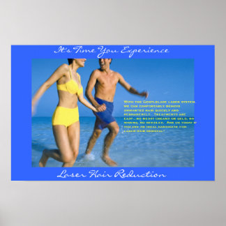 Laserhaar-Marketing, Doppellauf Poster