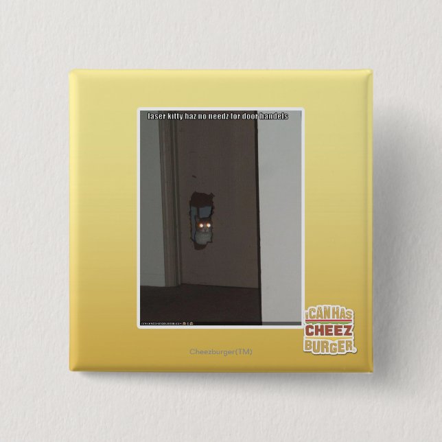 Laserkitte Button (Vorderseite)