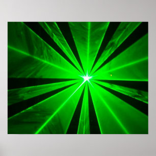 Laserlichte - poster