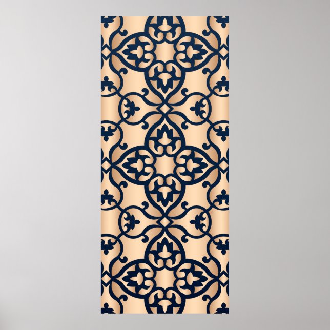 Laserschneidplatte Poster (Vorne)