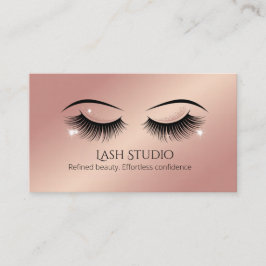 Lash Appointment Card Elegant Design Terminkarte