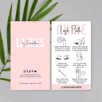 Lash Bath Care Guide Eyelashes Reinigungsmittel We
