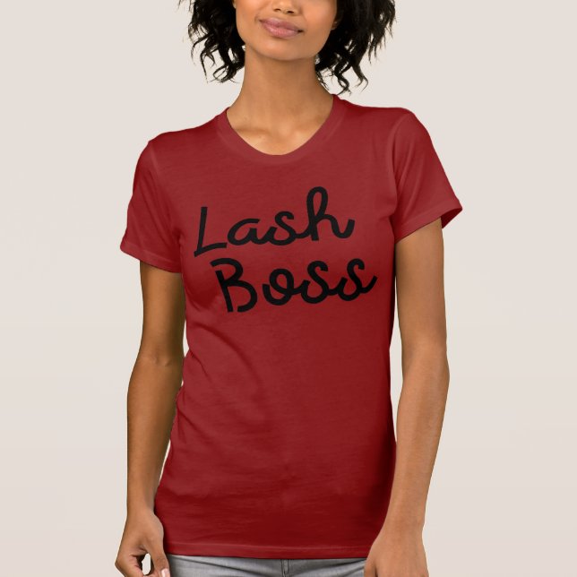 Lash Boss Babe T - Shirt (Vorderseite)