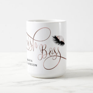 Lash Boss Lash Künstler Eyebrow Lashes Rose Gold Kaffeetasse
