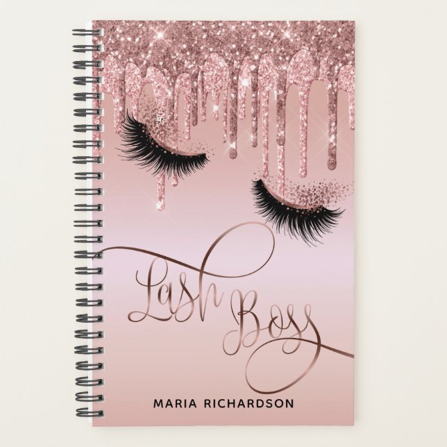 Lash Boss Makeup Eyebrow Eyes Lashes Dripping Gold (Devant)