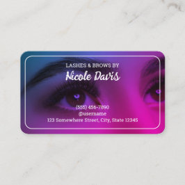 Lash Brows Tech Visitenkarte