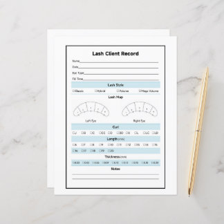 Lash Extension Client-Record
