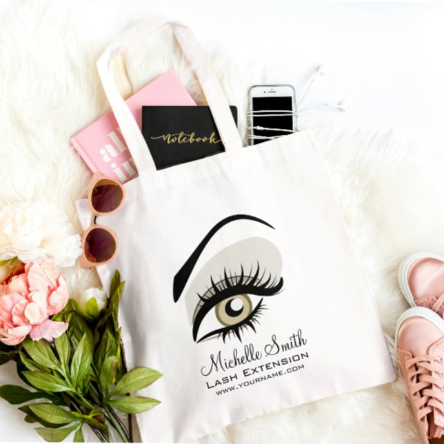 Lash Extension Company Branding Tragetasche (Von Creator hochgeladen)