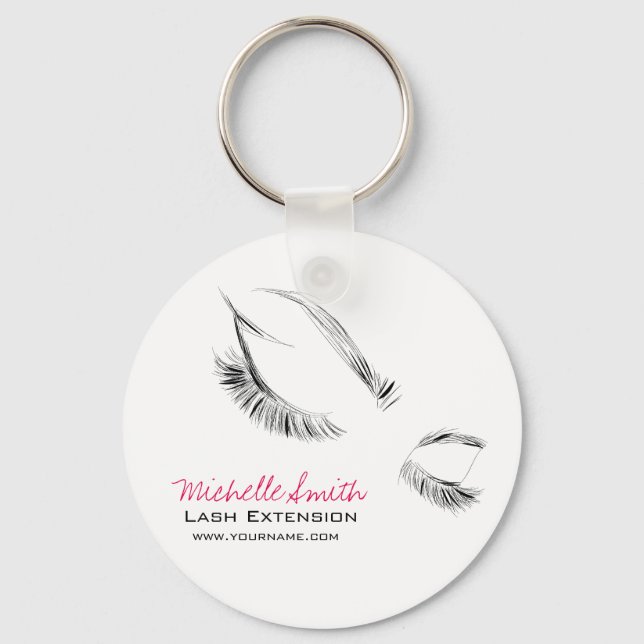Lash Extension Schlüsselanhänger (Vorderseite)