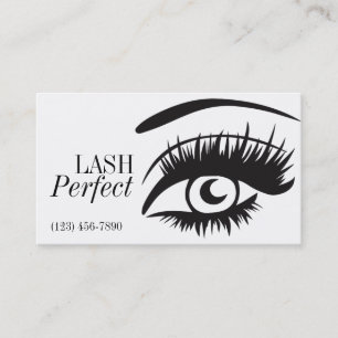 Lash Extensions Beauty Salon Visitenkarte