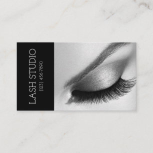 Lash Extensions Brows & Lashes Salon Business Card Visitenkarte
