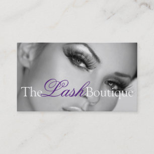 Lash Extensions Lashes Schönheitssalon Visitenkarte