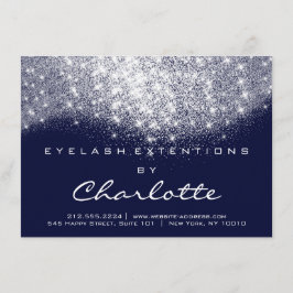 Lashes Aftercare Instruction Grau Navy