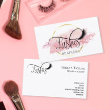 Lashes Beauty Makeup Artist Wasserfarben Kunst Ges