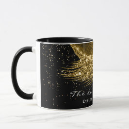Lashes Erweiterung Makeup Studio Gold Lux Black Tasse