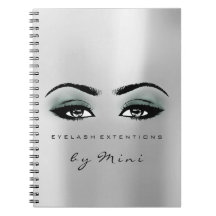 Lashes Extension Eyes Makeup Artist Grau Aquamarin