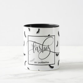 Lashes Lots of Lashes Eyelash Lash Artist Tasse