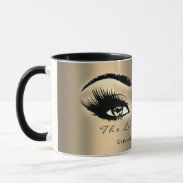 Lashes Makeup Studio EyesSepia Gold Tasse