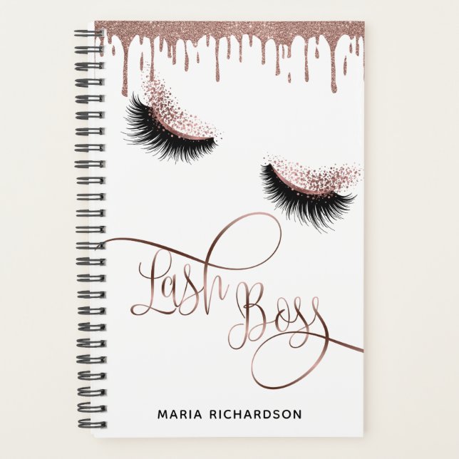 Lashes rose Gold (Devant)