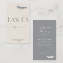 Lashes Tech Beige Minimalistisches Creme-Salon