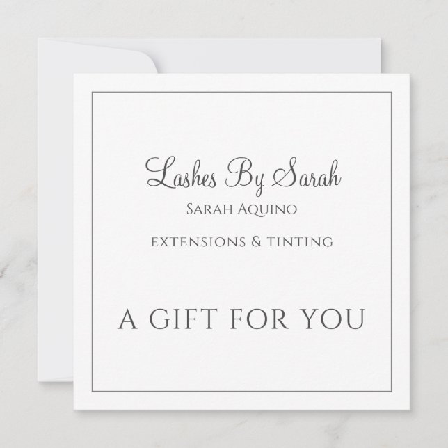 Lashes und Beauty-Dienstleistungen (Vorderseite)