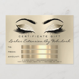 Lashes WELLNESS-CENTER Makeup Certificate Geschenk