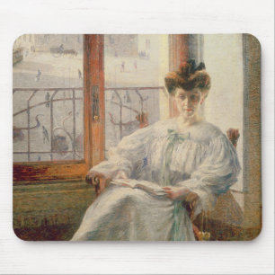 LaSignora Massimino, 1908 (Öl auf Leinwand) Mousepad